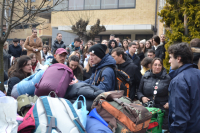Ispraćaj studenata u Niš