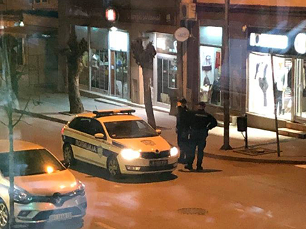 Hapšenja širom Srbije zbog nepoštovanja policijskog časa i samoizolacije, i širenja panike 3 Vranje tokom policijskog časa. Foto: G.Mitić/OK Radio