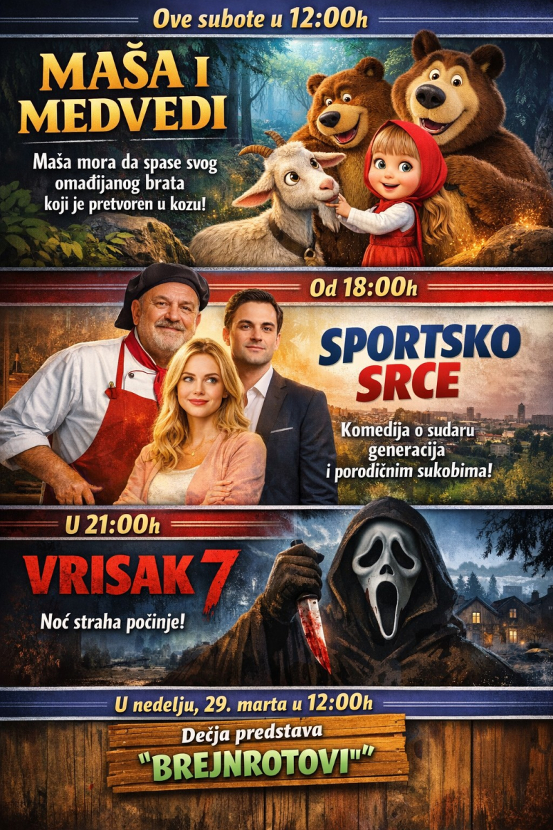 Pozorišni i bioskopski repertoar