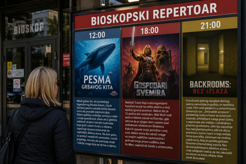 Ovog vikenda u Vranju: Bioskopski repertoar