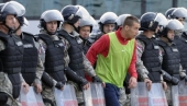 Policija obezbeđuje centar Kruševca