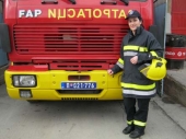 Jelena Neustrašiva, jedina žena vatrogasac u Vranju 