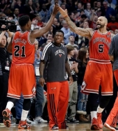 NBA: Majamijeva fantastična serija okončana u Čikagu, Lejkersi teško kroz hladnu Minesotu