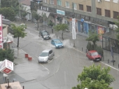 Nevreme u Vranju: Grom udario u trafo! (FOTO)