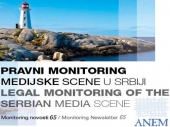 65. medijski monitoring ANEM-a