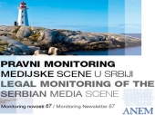 67. medijski monitoring ANEM-a 