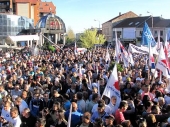 VUČIĆ U VRANJU: Spasićemo jug Srbije (FOTO) (VIDEO)