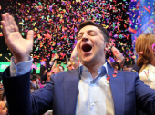 Ukrajina: Komičar Zelenski ubedljivo porazio predsednika Porošenka