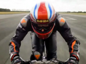 Britanac vozio bicikl 280 km/h VIDEO