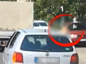 Kažnjena majka koja je vozila dete na prozoru auta