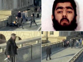 TRENUTAK KADA JE SAVLADAN TERORISTA IZ LONDONA Prolaznici se obrušili na njega, a onda ga je policija likvidirala