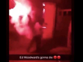 Bakljama na kuću direktora Junajteda, strašna poruka Edu Vudvordu: Umrećeš! (video)