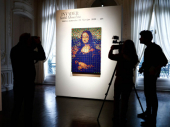Mona Liza od Rubikovih kocki na aukciji