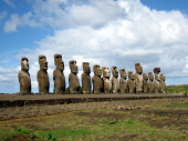 Oštećene statue čuvenih kamenih glava na Uskršnjim ostrvima (FOTO)