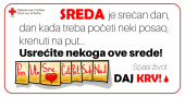 Usrećite nekog ove srede: Dajte krv