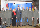 Prijem za pripadnike Četvrte brigade Kopnene vojske Srbije povodom oslobođenja Vranja