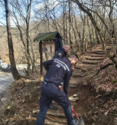 Vatrogasci spasioci uredili put do isposnice Svetog Prohora