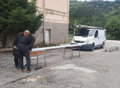 Zamena oluka na školi u Vlasu