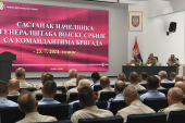 Sastanak s komandantima jedinica Vojske Srbije