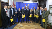 Priređen prijem za delegaciju Udruženja potomaka ratnika oslobodilačkih ratova do 1918. godine