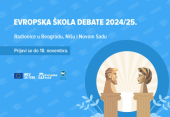 Otvoren konkurs za jedanaestu generaciju Evropske škole debate