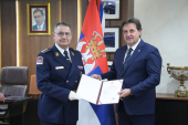 Surduličanin Slađan Hristov unapređen u čin Brigadnog generala