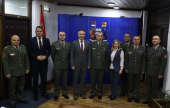 Prijem za pripadnike 4. Brigade: Saradnja vojske i lokalne amouprave izuzetna
