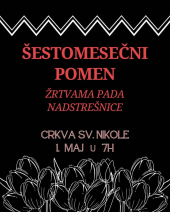 Povodom šest meseci od tragedije na železničkoj stanici u Novom Sadu