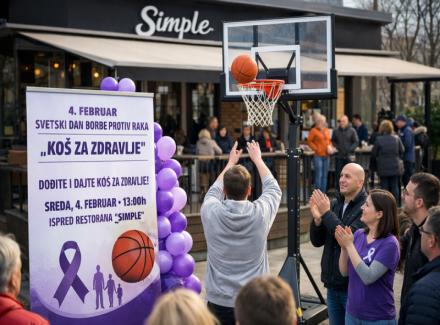 Obeležavanje Svetskog dana borbe protiv raka – „Koš za zdravlje“