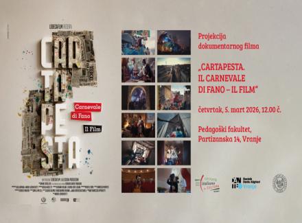 Početak saradnje Udruženja DANTE ALIGHIERI Vranje i Pedagoškog fakulteta u Vranju