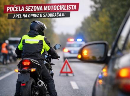 Počela sezona motociklista: Apel na dodatni oprez u saobraćaju