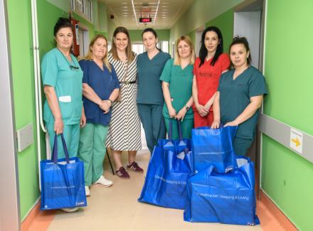 JYISK podržao porodilište u Vranju  donacijom  proizvoda za opremanje kreveta