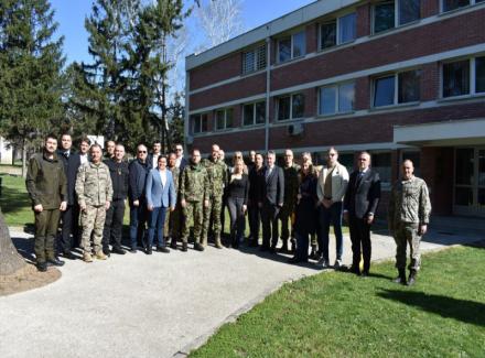 Vranje posetili polaznici 15. klase Visokih studija bezbednosti i odbrane Škole nacionalne odbrane „Vojvoda Radomir Putnik”