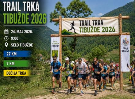 „Trail trka – Tibužde 2026“ okuplja takmičare iz zemlje i inostranstva