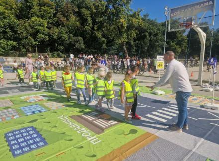 Organizovana akcija za bezbednost dece u saobraćaju