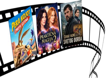 Pozorišni i bioskopski repertoar u Vranju: Tri filma ovog vikenda i dva pozorišna komada
