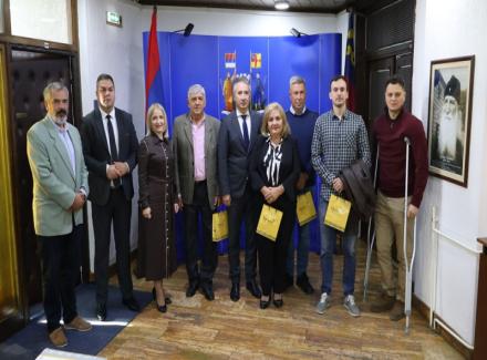 Prijem za delegaciju Udruženja potomaka ratnika oslobodilačkih ratova Srbije do 1918. godine
