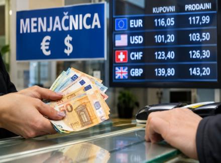 Povećana potražnja za evrima, u pojedinim menjačnicama nema dovoljno deviza